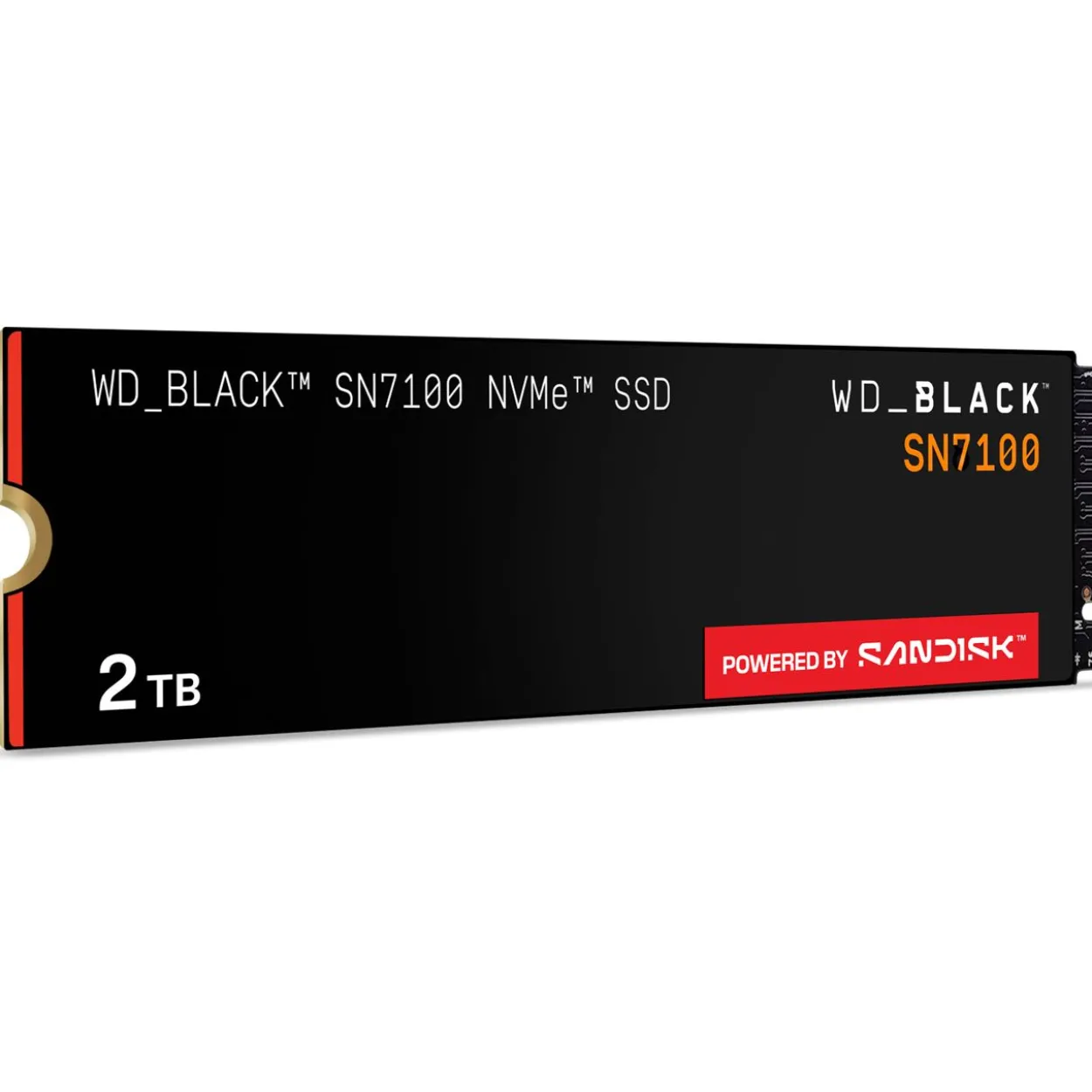 2TB SanDisk WD Black SN7100 M.2 2280 PCIe 4.0 x4 3D-NAND TLC (WDBELG0020BBK-WRSN)