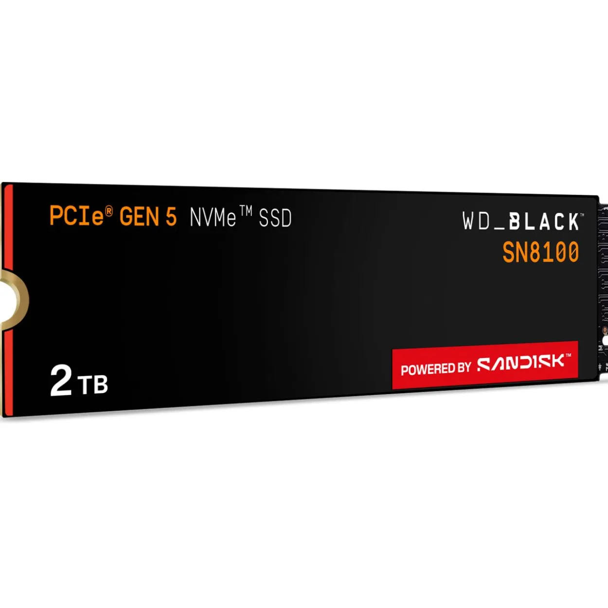 2TB SanDisk WD Black SN8100 M.2 2280 PCIe 5.0 x4 3D-NAND TLC (WDS200T1X0M-00CMT0)