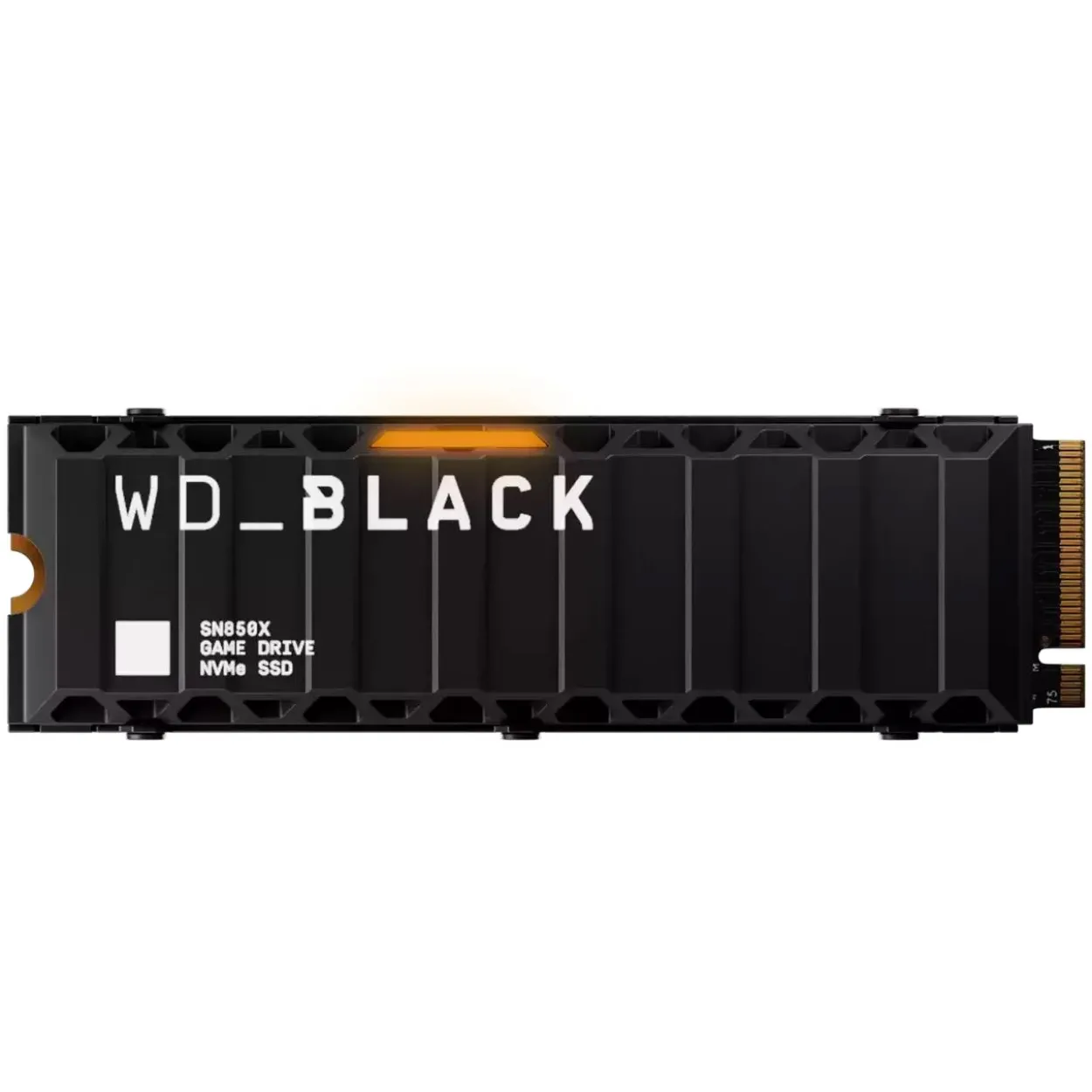 4TB SanDisk WD Black SN850X mit Kühlkörper M.2 2280 PCIe 4.0 x4 3D-NAND TLC (WDS400T2XHE)