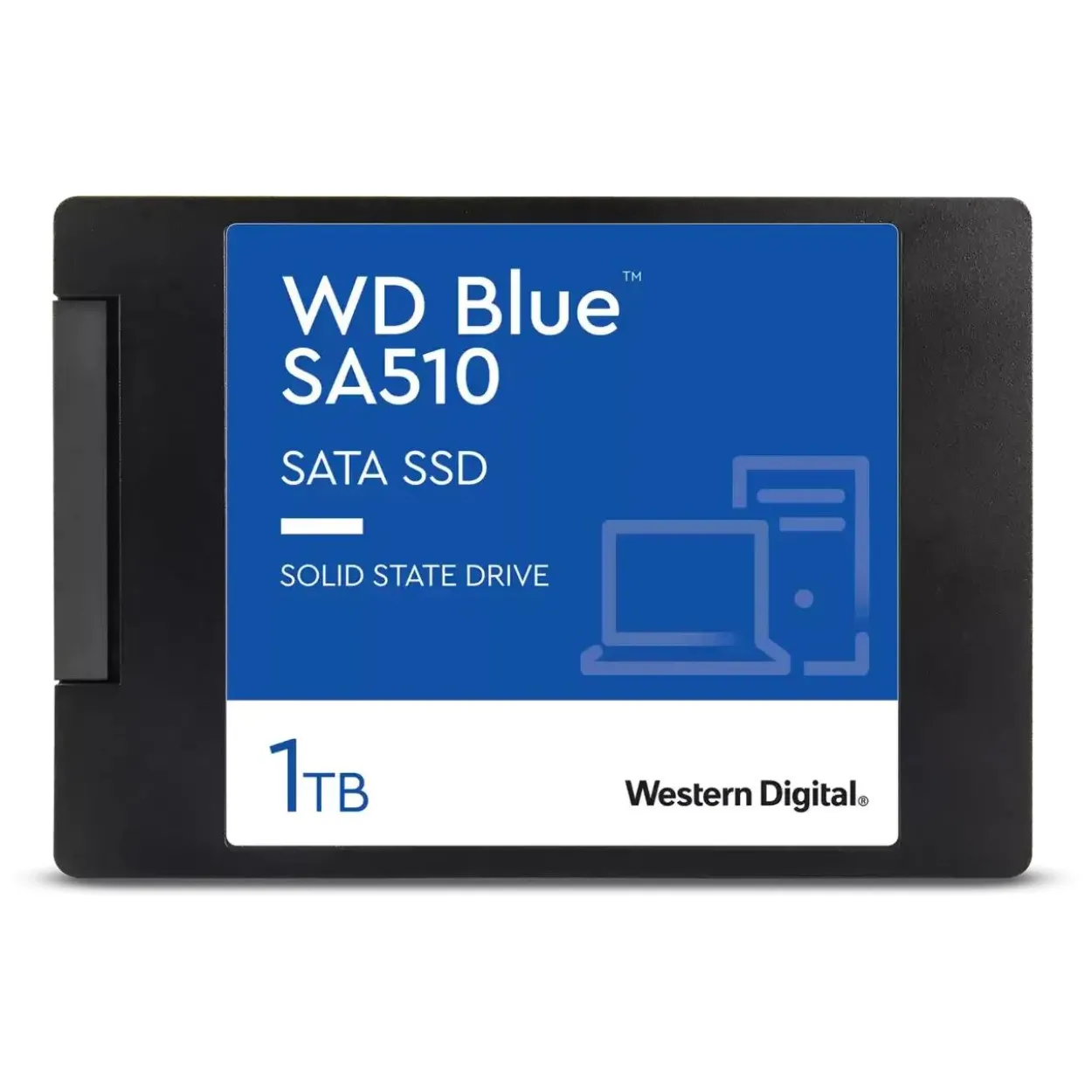 1TB SanDisk WD Blue 2.5" (6.4cm) SATA 6Gb/s 3D-NAND TLC (WDS100T3B0A)