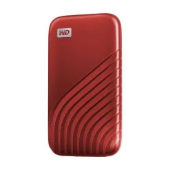 2TB SanDisk WD My Passport SSD rot Extern USB 3.2 (WDBAGF0020BRD-WESN)