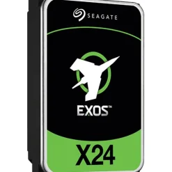 12TB Seagate Exos X24 ST12000NM002H - Festplatte - Enterprise - intern - 3.5" (8.9 cm) - SATA 6Gb/s - Puffer: 512 MB
