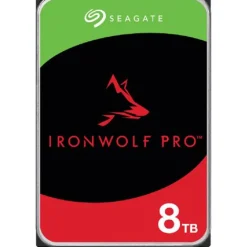 8TB Seagate IronWolf Pro NAS HDD +Rescue ST8000NT001 256MB 3.5" (8.9cm) SATA 6Gb/s