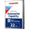 22TB Toshiba Cloud-Scale Capacity MG10F MG10AFA22TE 512MB 3.5" (8.9cm) SATA 6Gb/s