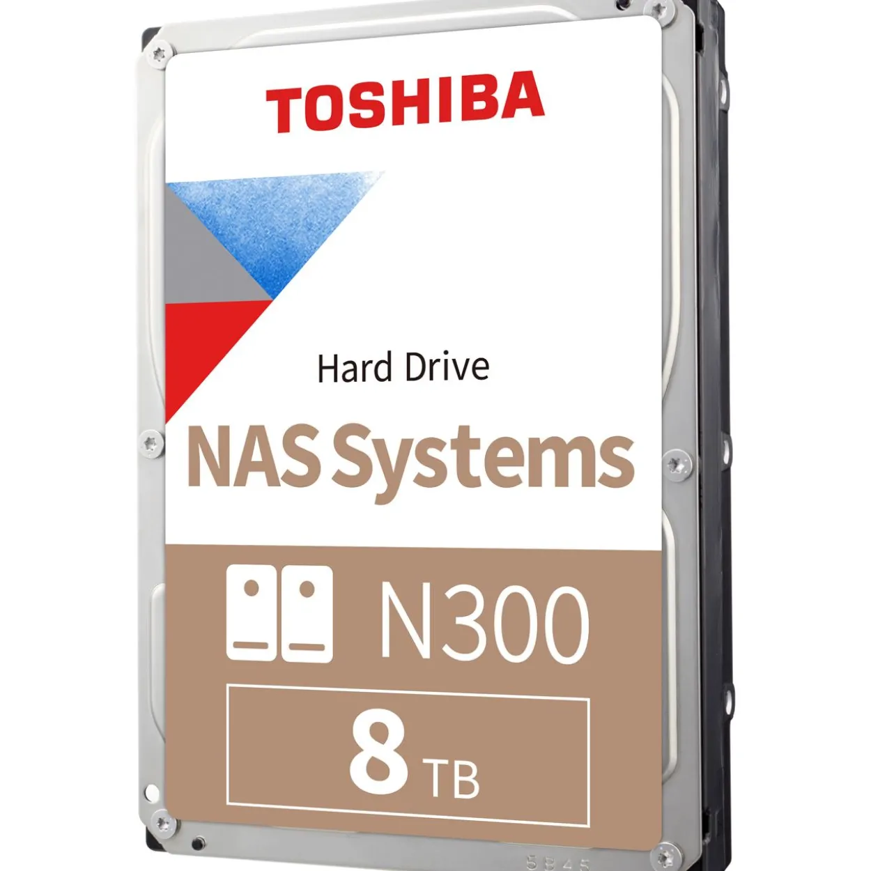 8TB Toshiba N300 NAS HDWG780EZSTA 512MB 3.5" (8.9cm) SATA 6Gb/s