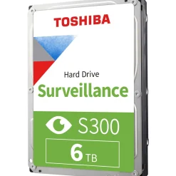 6TB Toshiba S300 Surveillance HDWT860UZSVA 256MB 3.5" (8.9cm) SATA 6Gb/s
