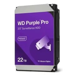 22TB WD Purple Pro SATA 6Gb/s HDD 8,89cm 3,5Zoll internal 7200Rpm 512MB Cache 24x7