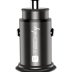 Techly Autoladegerät 5V 2p USB A USBC 38W