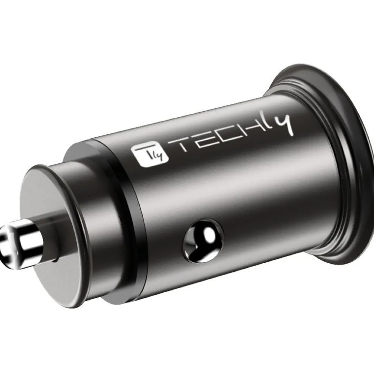 Techly Autoladegerät 5V 2p USB A USBC 38W