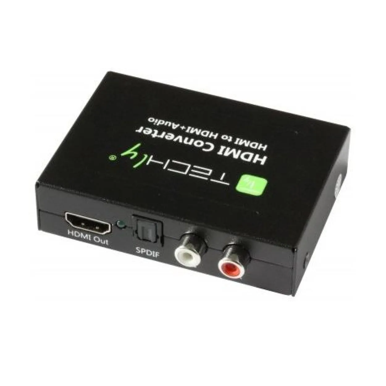 Techly HDMI Audio-Extractor auf Toslink und RCA