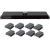 Techly HDMI Extender/Splitter mit IR über RJ45 50m