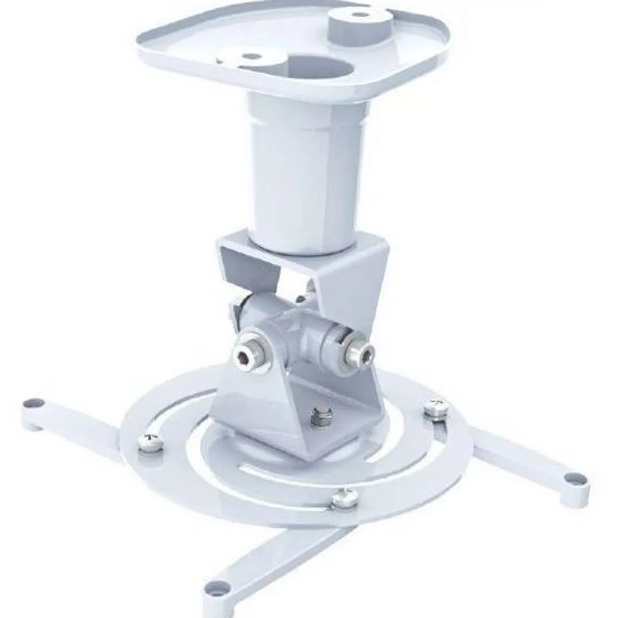 Techly Universal Deckenhalterung für Beamer, weiß