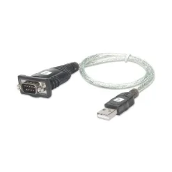 Techly USB auf Seriell Konverter, USB Am auf RS232 port, 9-p