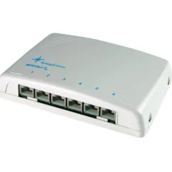 Telegärtner Modular Patch Verteiler Kat.6A, 6 x RJ45