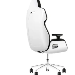 Thermaltake Argent E700 Glacier White with Slate Gray Crayon Real Leather chair
