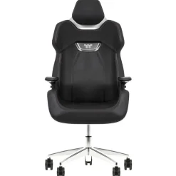 Thermaltake Argent E700 Glacier White with Slate Gray Crayon Real Leather chair