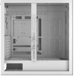 Thermaltake AX500 Snow Big Tower ohne Netzteil schwarz