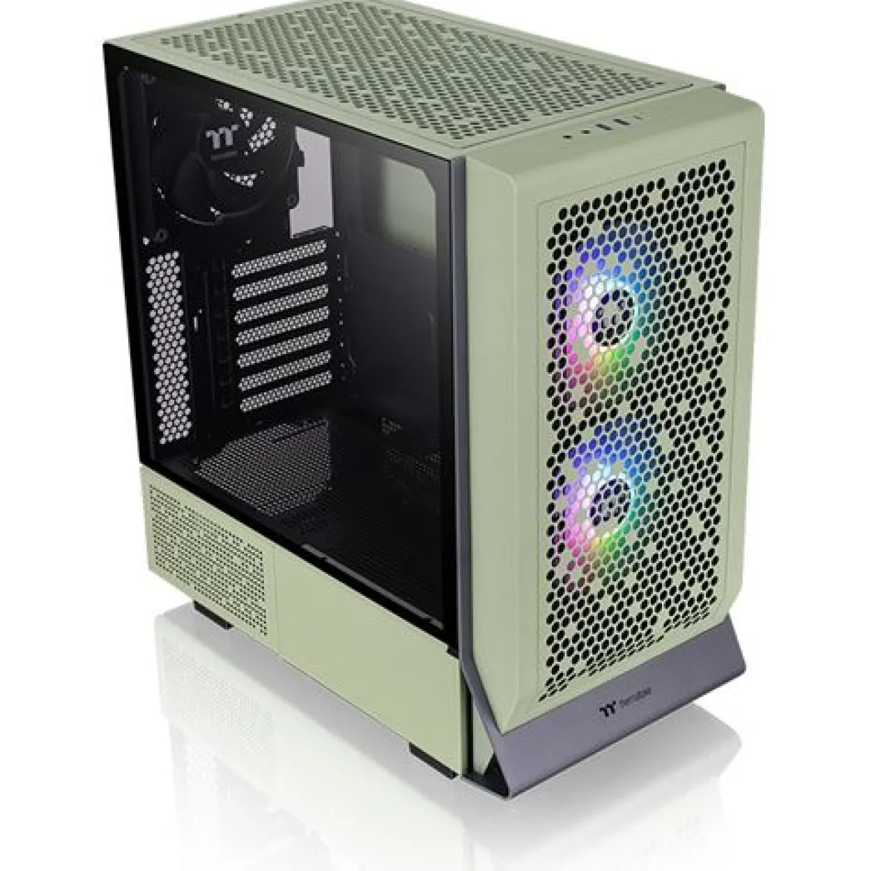 Thermaltake Ceres 300 TG ARGB Midi Tower ohne Netzteil gruen