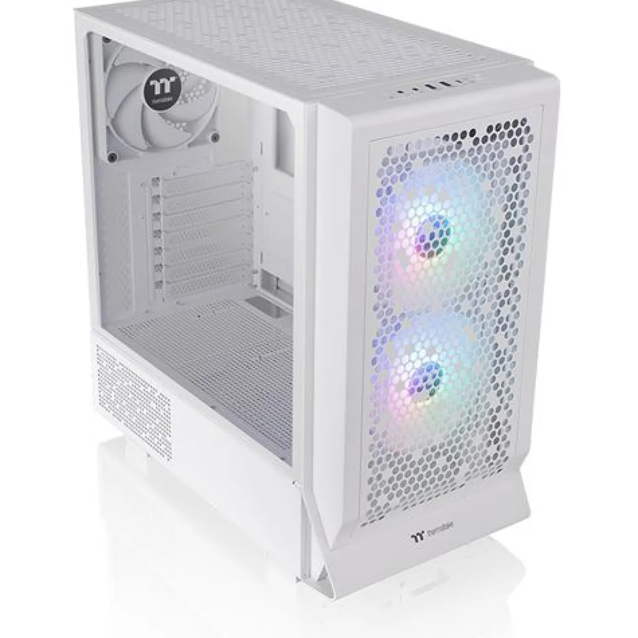 Thermaltake Ceres 330 TG ARGB Snow Midi Tower ohne Netzteil weiss