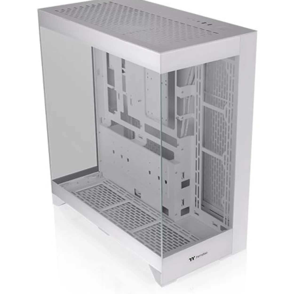 Thermaltake CTE E550 TG Snow Midi Tower ohne Netzteil weiss