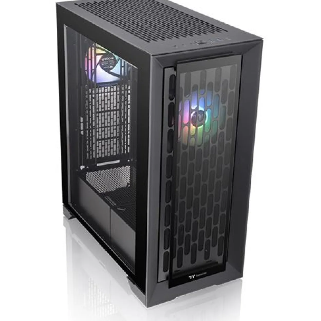 Thermaltake CTE T500 TG ARGB Midi Tower ohne Netzteil schwarz