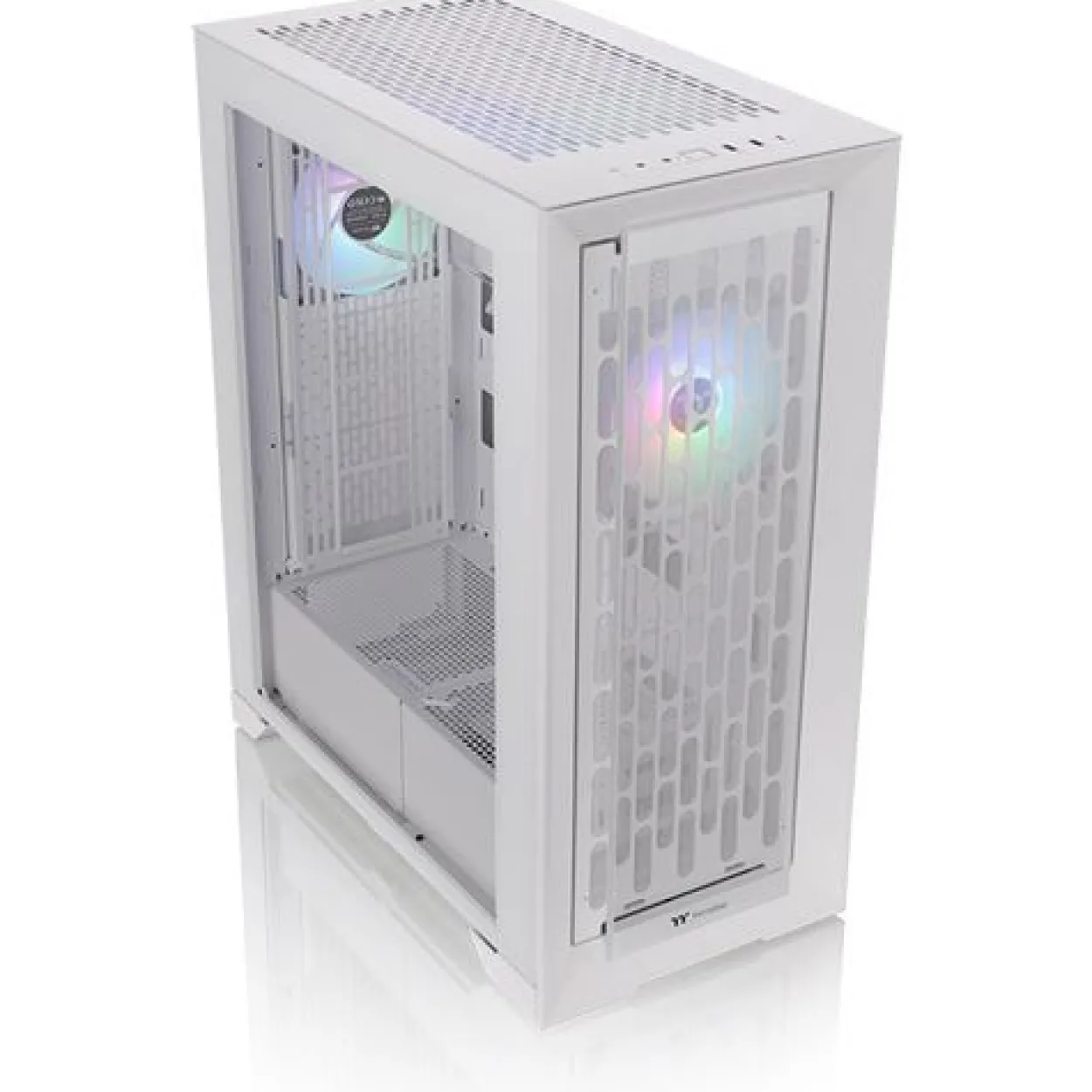 Thermaltake CTE T500 TG ARGB Snow Midi Tower ohne Netzteil weiss