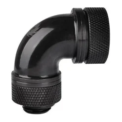 Thermaltake Pacific G1/4 PETG Tube 90-Degree compression-16mm OD - Black