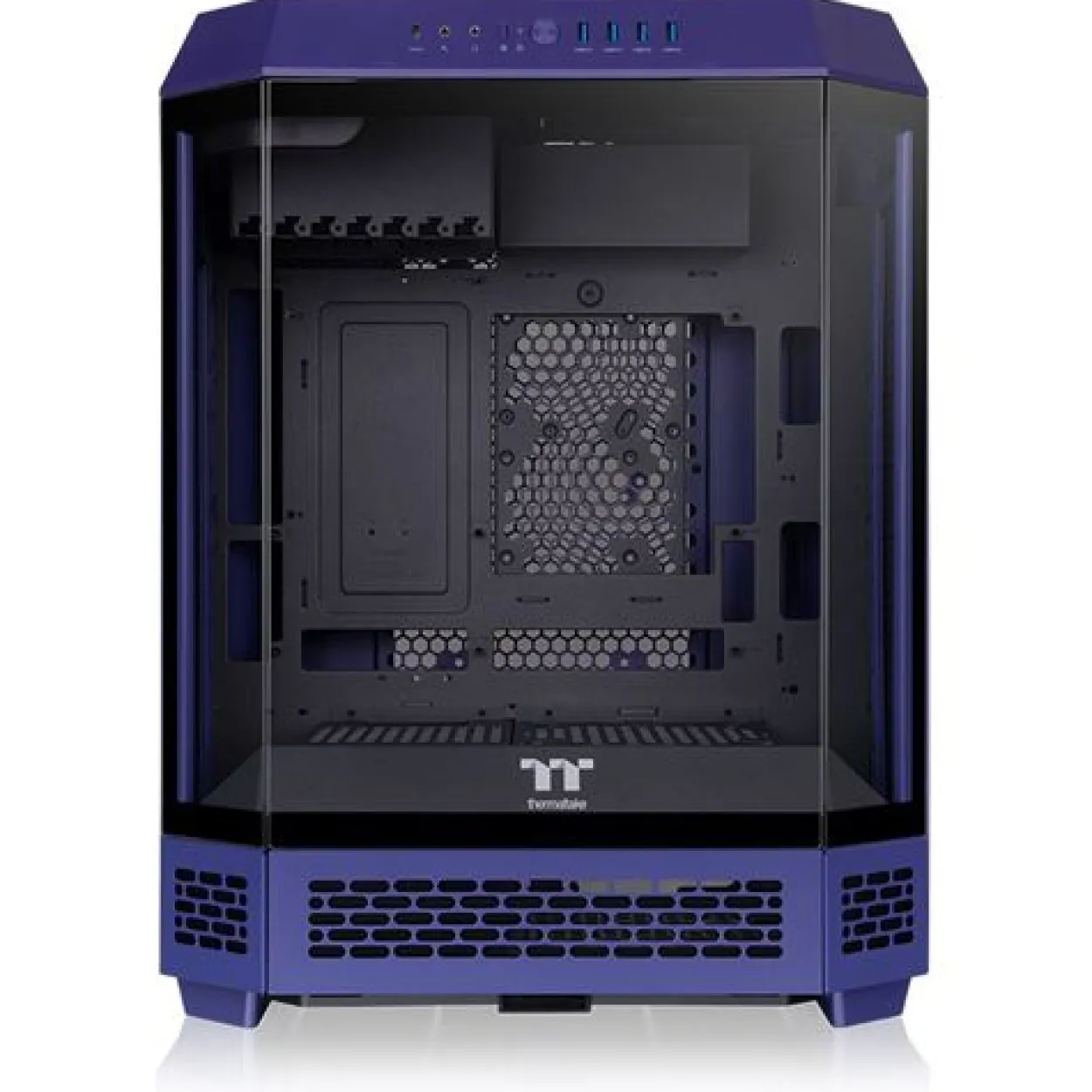 Thermaltake The Tower 600 Future Dusk Midi Tower ohne Netzteil schwarz/lila