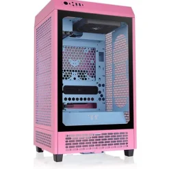 Thermaltake The Tower 200 ITX Tower ohne Netzteil pink