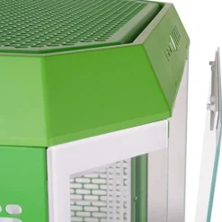Thermaltake The Tower 600 Light-Year Green Midi Tower ohne Netzteil weiss/grün