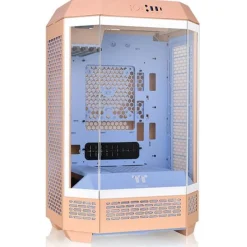 Thermaltake The Tower 300 Peach Fuzz Mini Tower ohne Netzteil beige/blau