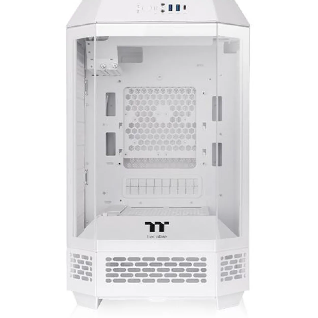 Thermaltake The Tower 250 Snow ITX Tower ohne Netzteil weiss
