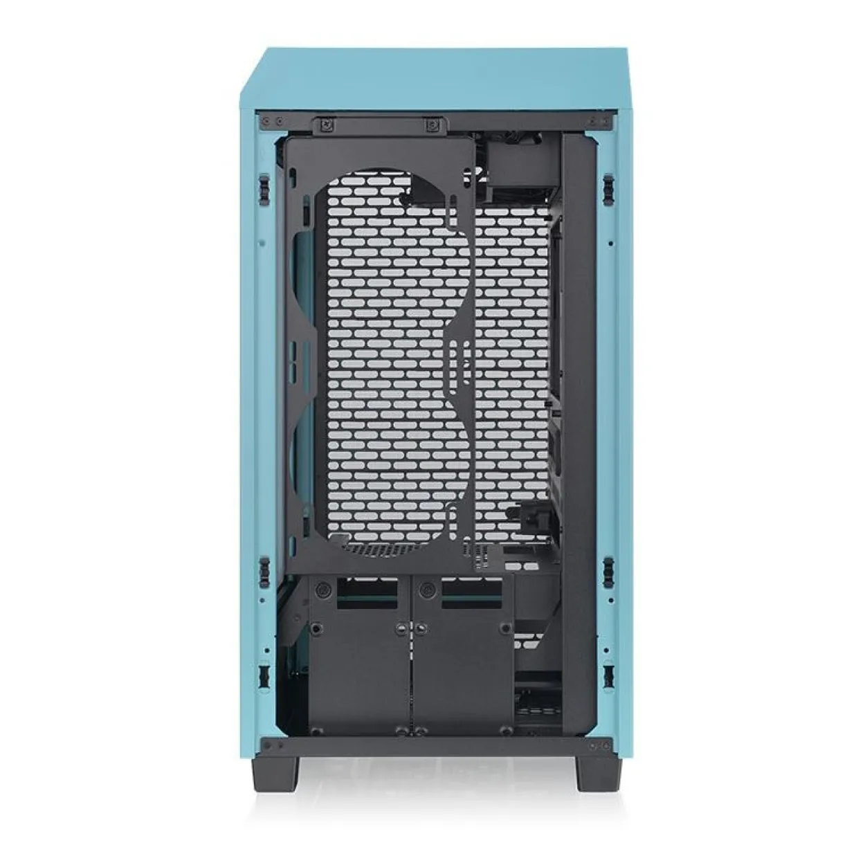 Thermaltake The Tower 200 Turquoise ITX Tower ohne Netzteil türkis