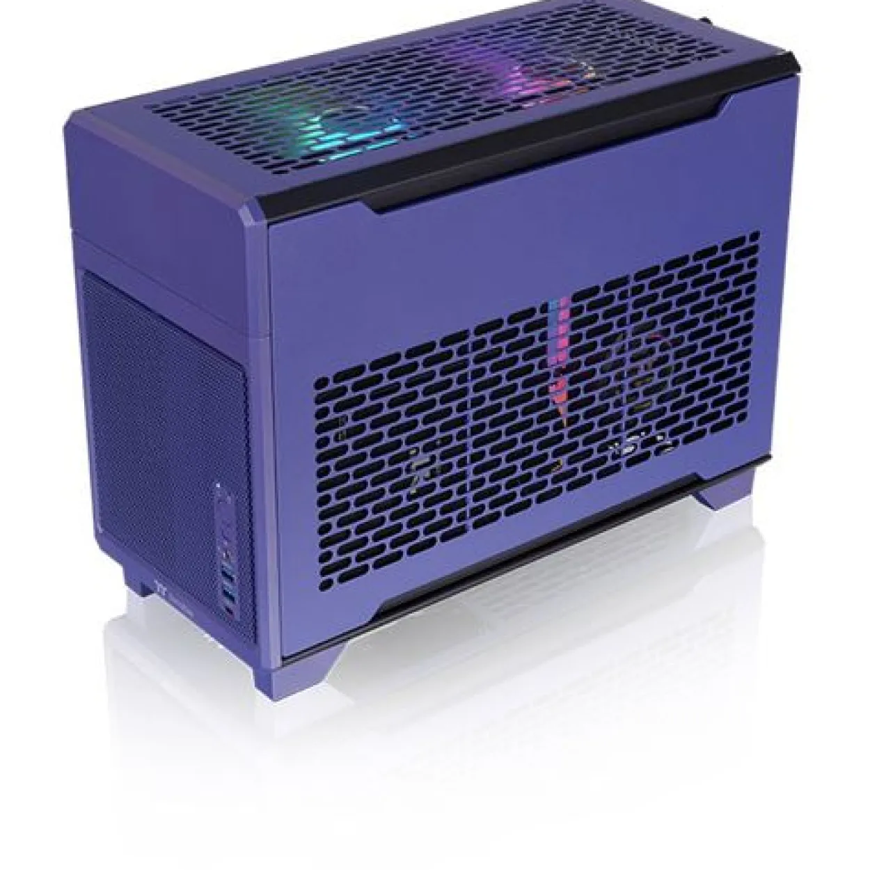Thermaltake TR100 Future Dusk ITX Tower ohne Netzteil lila