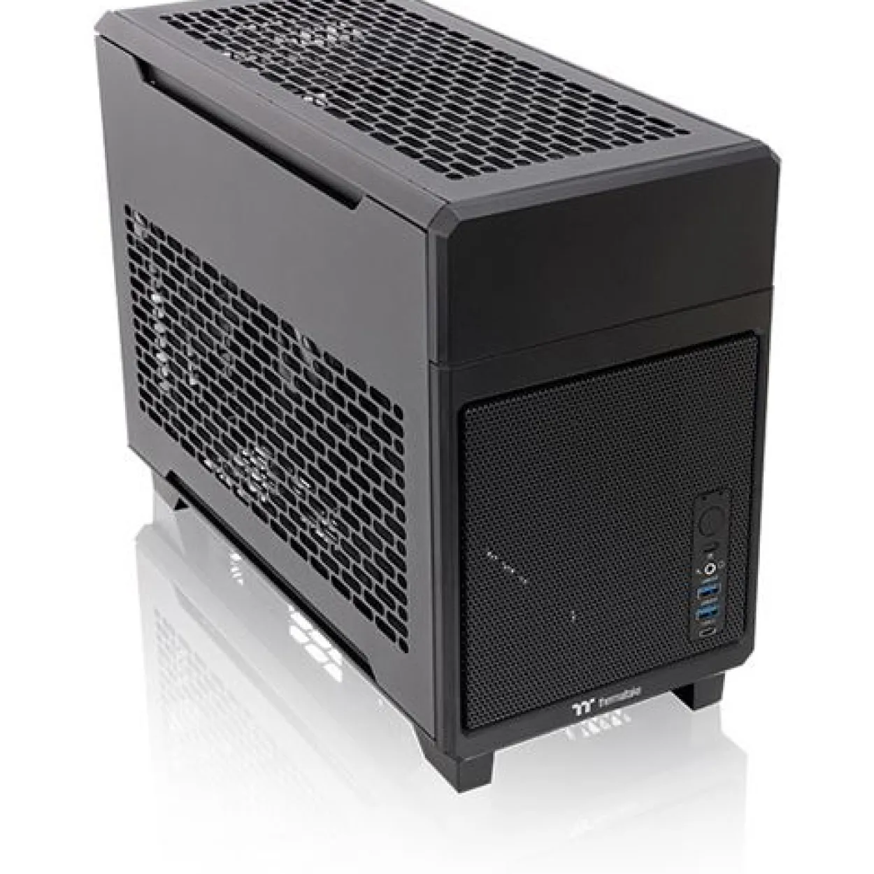 Thermaltake TR100 ITX Tower ohne Netzteil schwarz