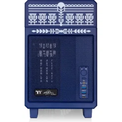 Thermaltake TR100 Koralie Edition Mini Tower ohne Netzteil blau