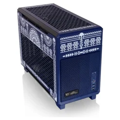 Thermaltake TR100 Koralie Edition Mini Tower ohne Netzteil blau