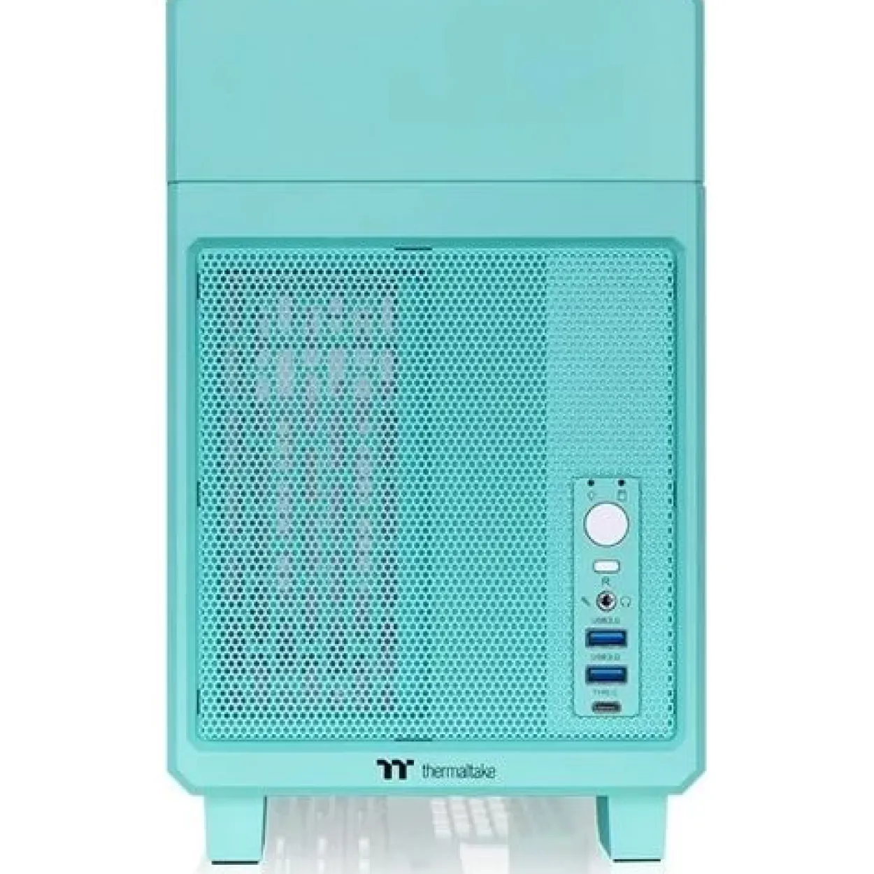 Thermaltake TR100 Mint Strawberry ITX Tower ohne Netzteil türkis