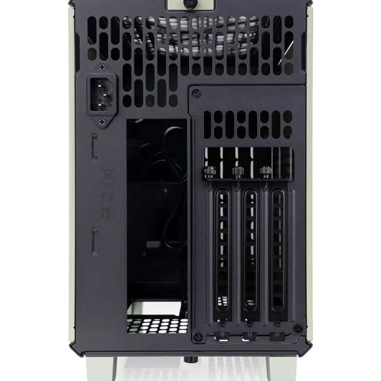 Thermaltake TR100 WS Matcha Green ITX Tower ohne Netzteil grün/braun