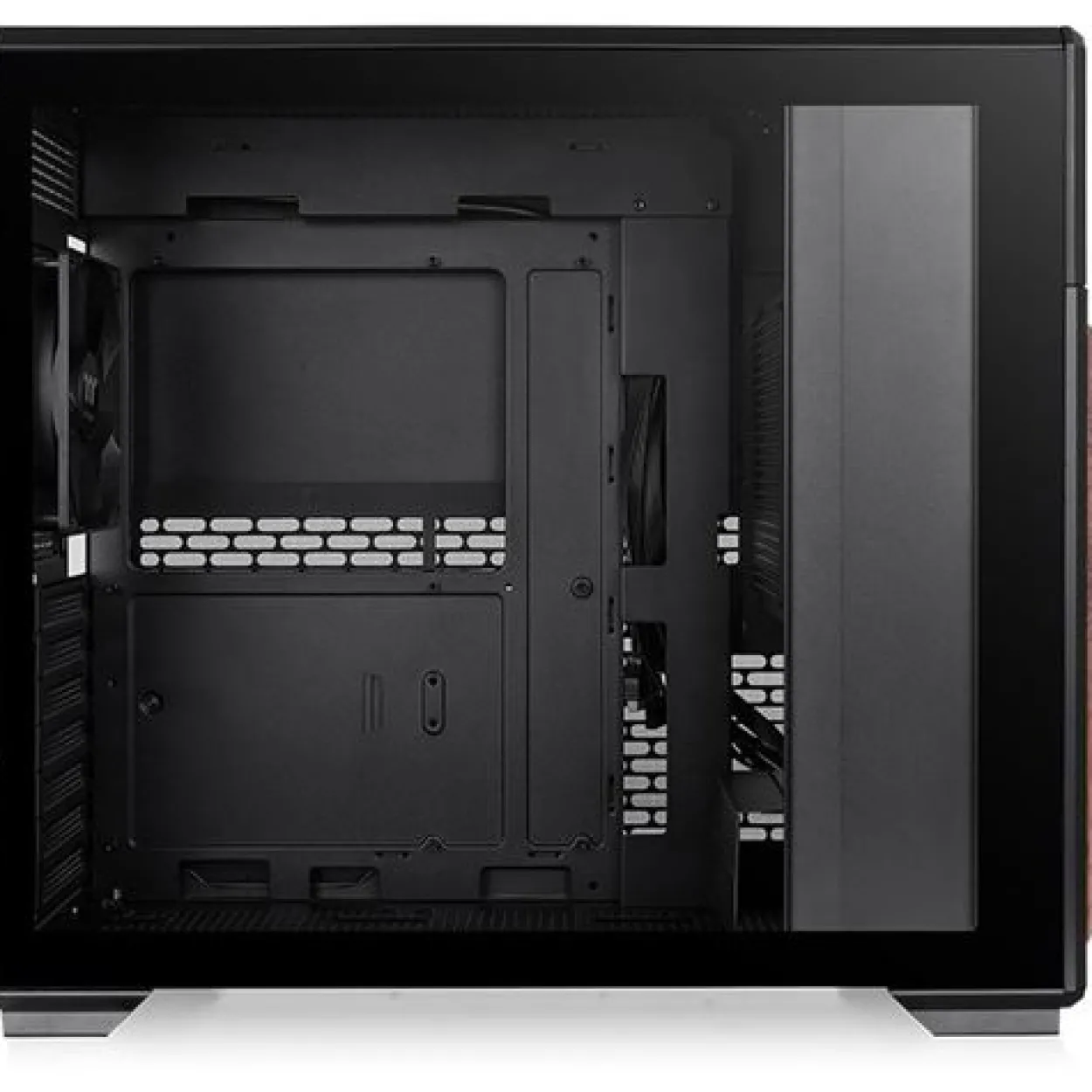 Thermaltake TR300 WS Midi Tower ohne Netzteil schwarz/braun