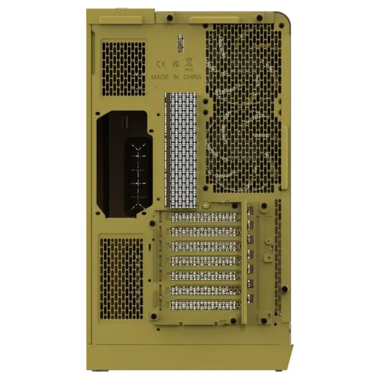 Thermaltake View 390 Air Butter Caramel Midi Tower ohne Netzteil gelb/braun