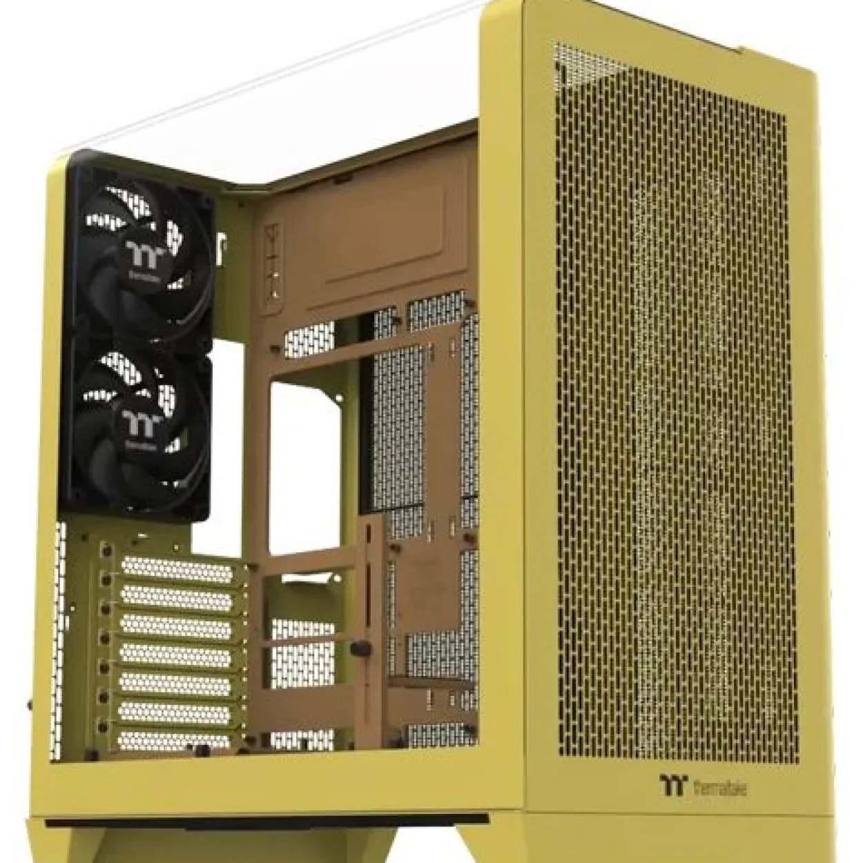 Thermaltake View 390 Air Butter Caramel Midi Tower ohne Netzteil gelb/braun