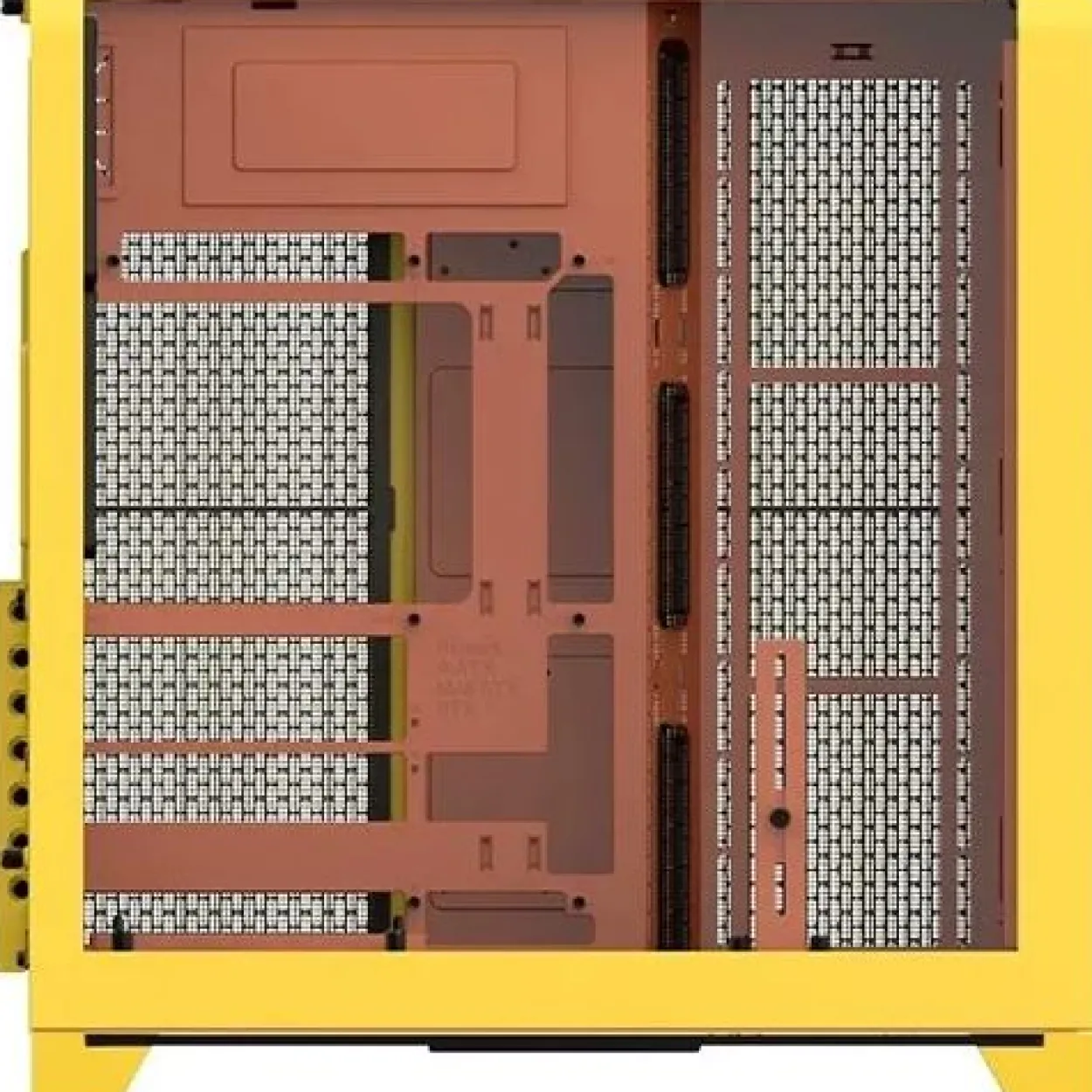 Thermaltake View 390 Air Butter Caramel Midi Tower ohne Netzteil gelb/braun