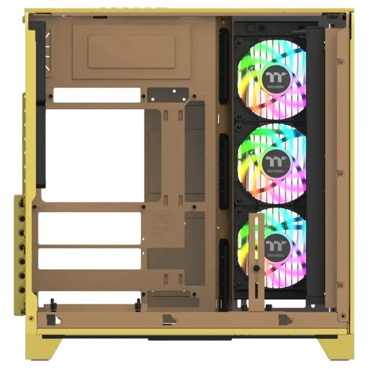 Thermaltake View 390 Air Butter Caramel Midi Tower ohne Netzteil gelb/braun