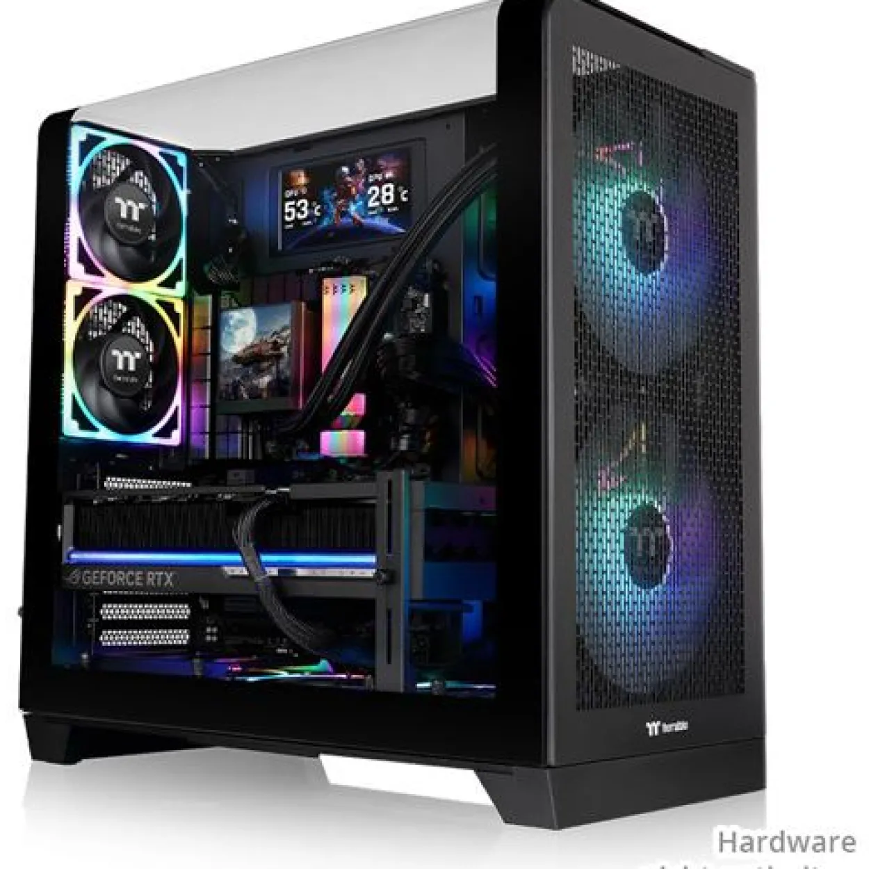 Thermaltake View 390 Air Midi Tower ohne Netzteil schwarz