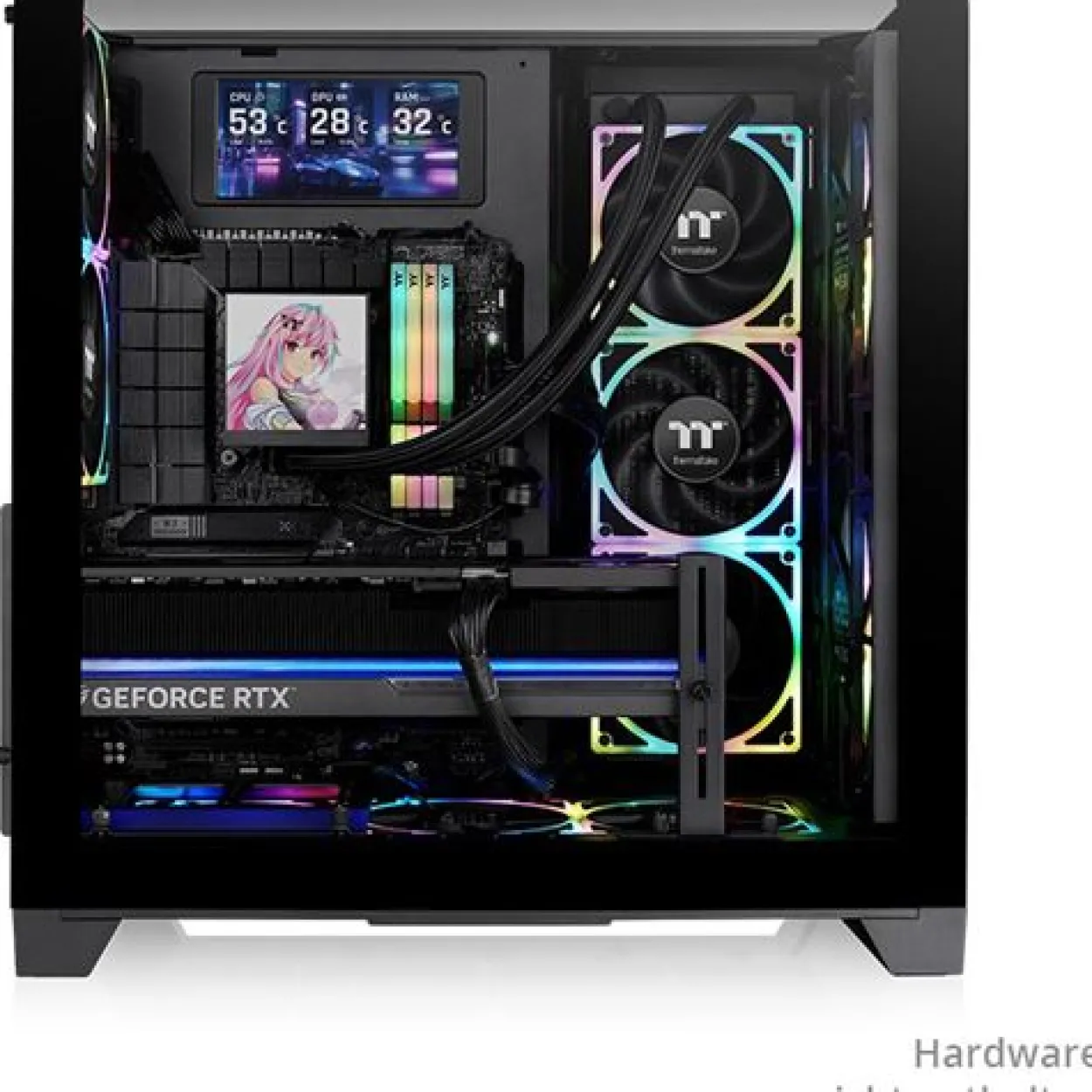 Thermaltake View 390 Air Midi Tower ohne Netzteil schwarz