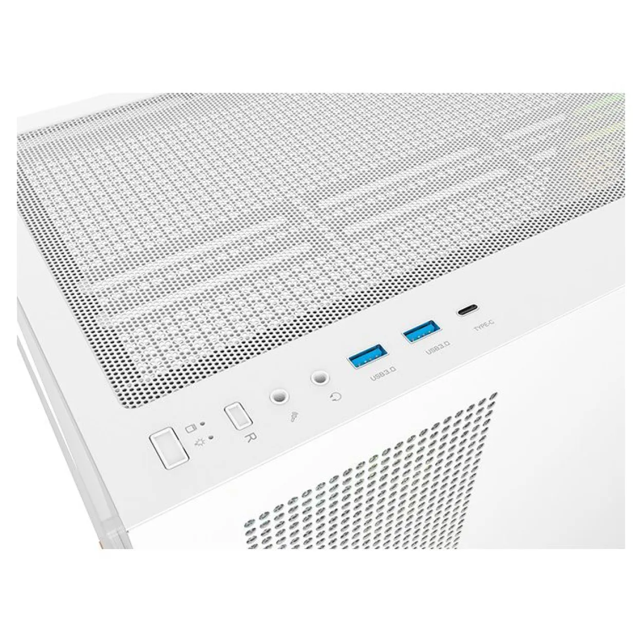 Thermaltake View 270 Plus WS ARGB Snow Midi Tower ohne Netzteil weiss/braun