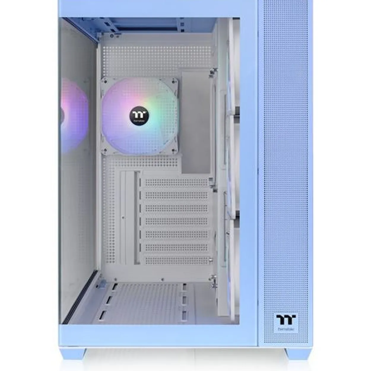 Thermaltake View 380 TG ARGB Hydrangea Midi Tower ohne Netzteil weiss/blau
