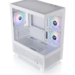 Thermaltake View 170 TG ARGB Snow Mini Tower ohne Netzteil weiss