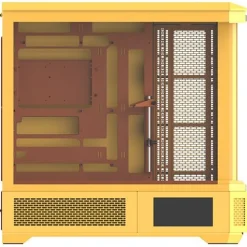 Thermaltake View 600 TG Butter Caramel Midi Tower ohne Netzteil gelb/braun